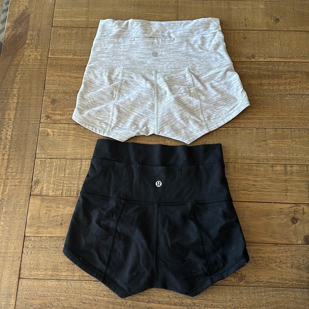 Lululemon bundle wunder short 4